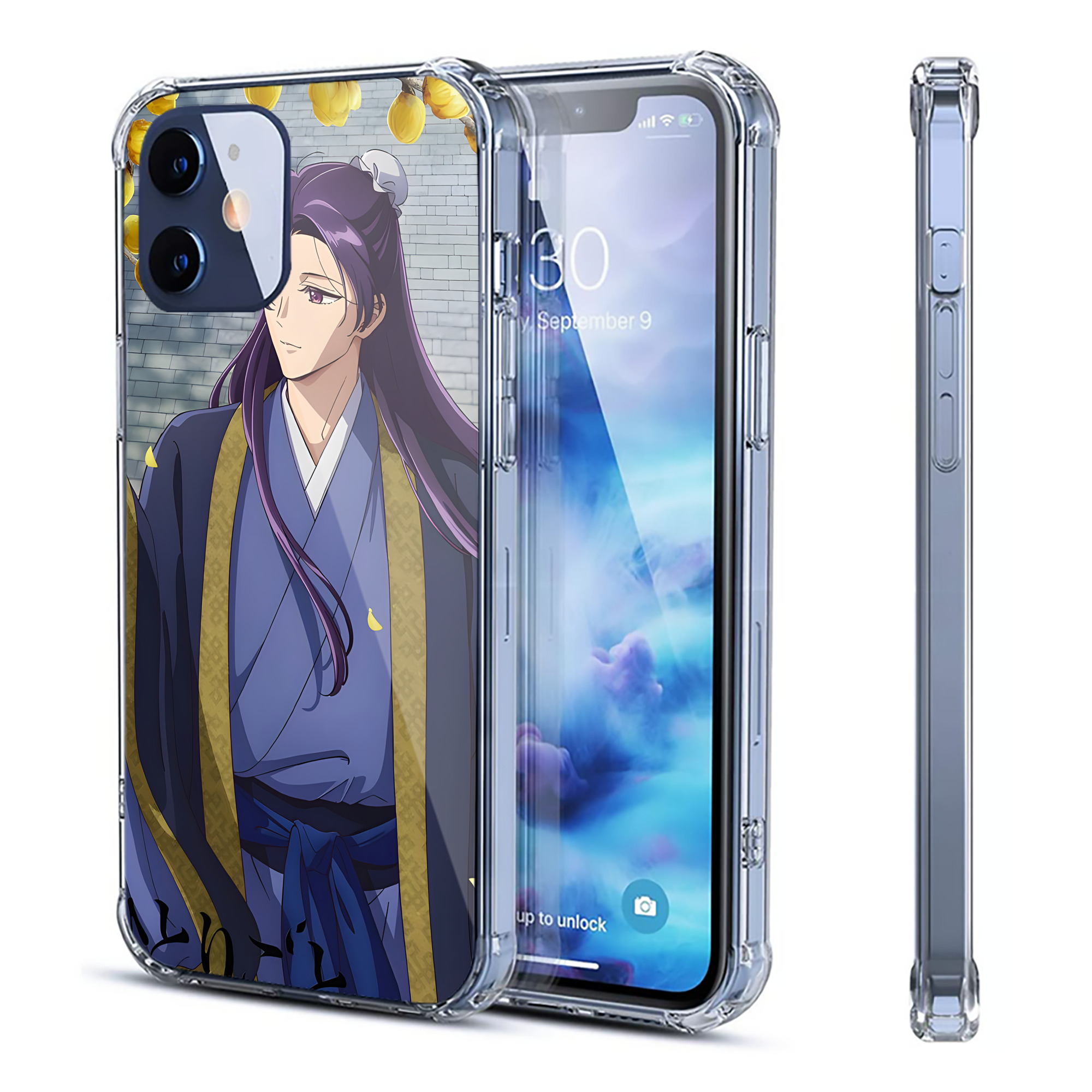 （画像用） 薬屋のひとりごと The Apothecary Diaries 【iPhone 12シリーズ対応】透明スマホケース（クリアソフトケース）